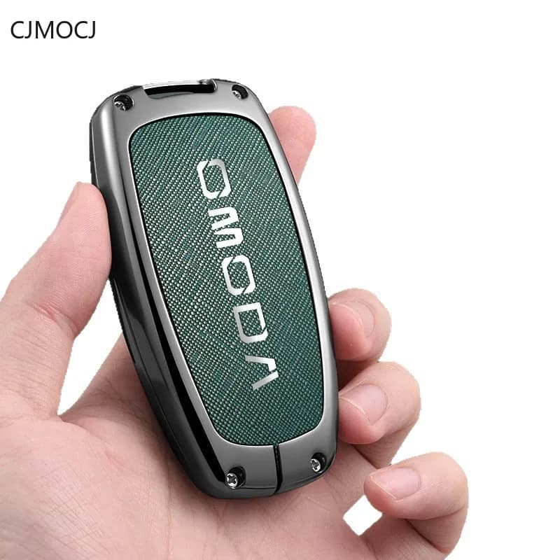 Premium Zinc Alloy Key Cover Case for OMODA E5/S5/C5 - Protective Multi-Purpose Key Fob Shell Keybag