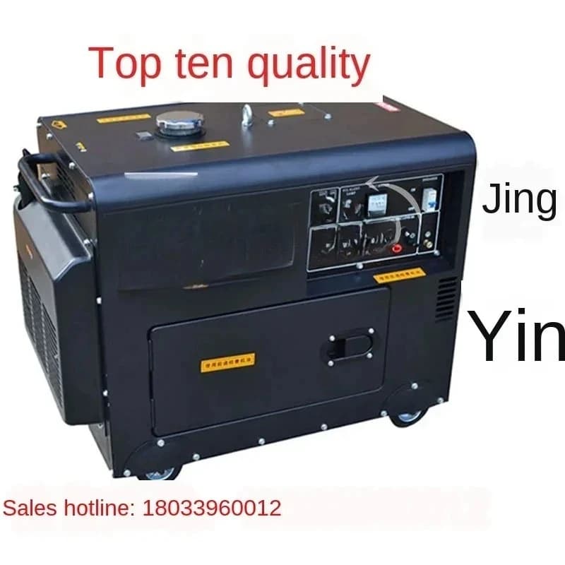 Silent KW Small Generator / / Kw Single- V 0V Three-Phase KW