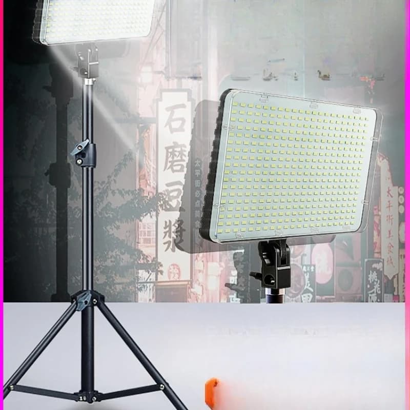 Stall night market light charging led light Stall artifact mobile outdoor lighting strong light bracket outdoor camping