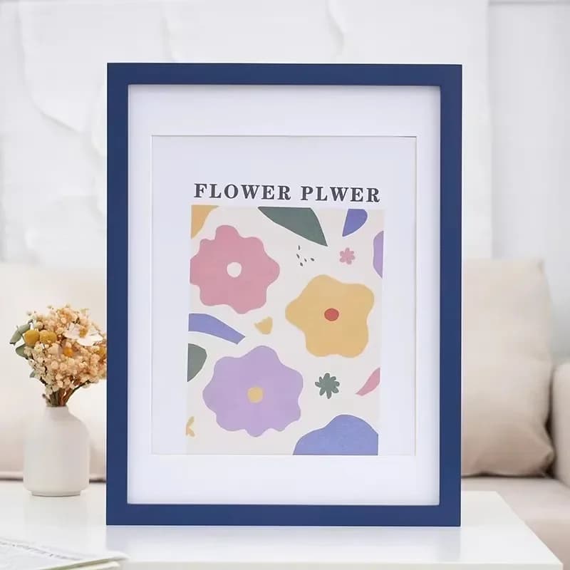 New High Quality Wood Picture Frames,Plexiglass - Classic Wall-Mounted Photo Frames,Decorative Hanging Frame for Home & Office