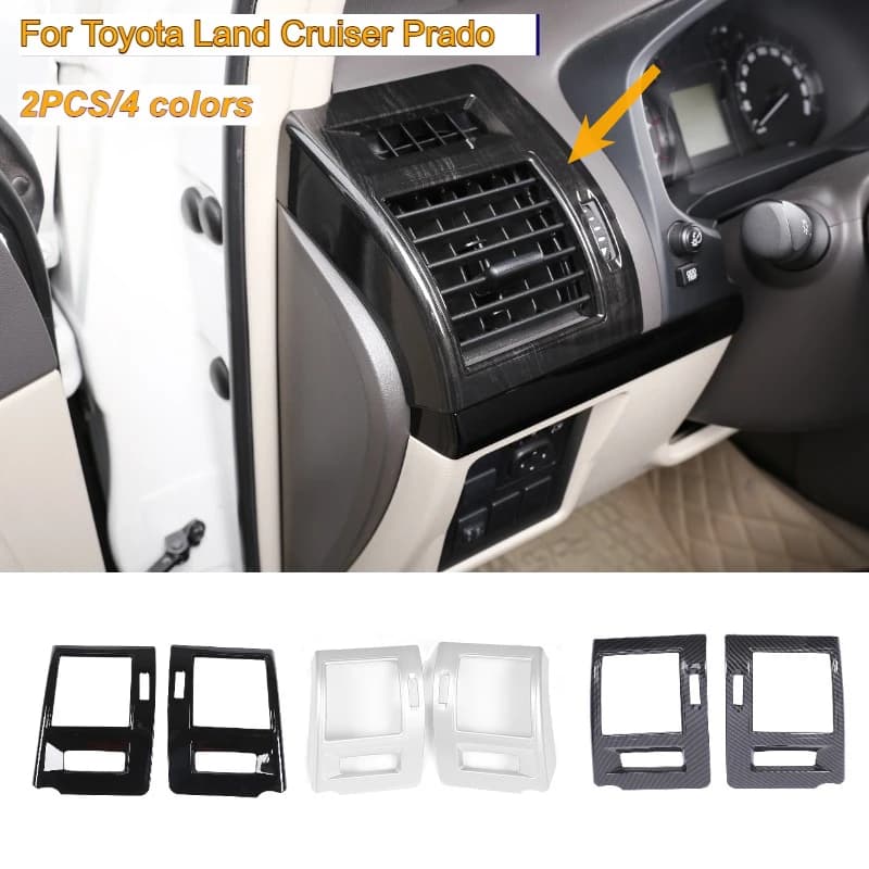 NEW!! For Toyota Land Cruiser Prado J150 LC150 2010-2022 Modification Interior Accessories ABS Air Conditioning Vent Decoration
