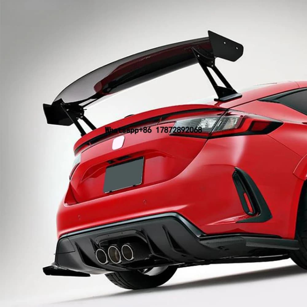 For Type R FL5 2023-24 Carbon VR Style Rear Trunk GT Spoiler Wing