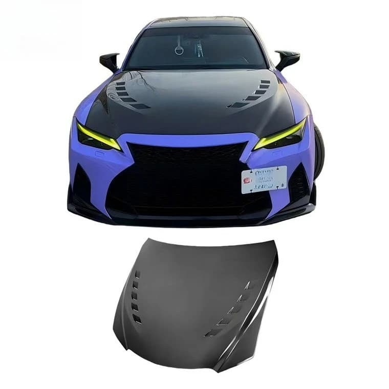 IS Carbon Fiber Engine Hood, Suitable for  2021-2024 IS300 IS350