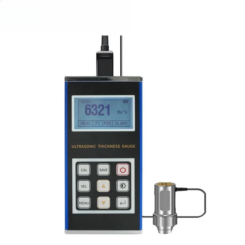 Ultrasonic Coating Thickness Gauge With Metal Shell High Precision Measurement Tool