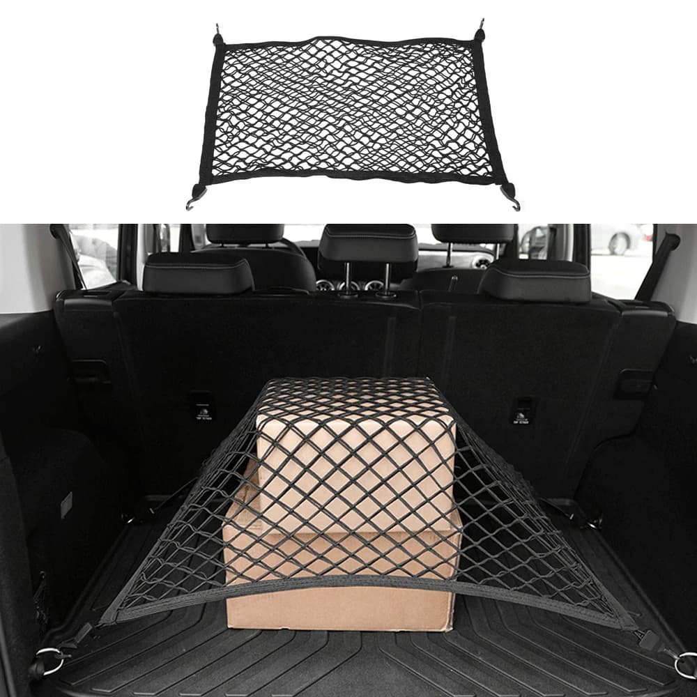 Car Trunk Luggage Storage Net Bag For 2021-2024 Great Wall GWM WEY Tank 300 400 500 High Elasticity Fixed Net Accessories