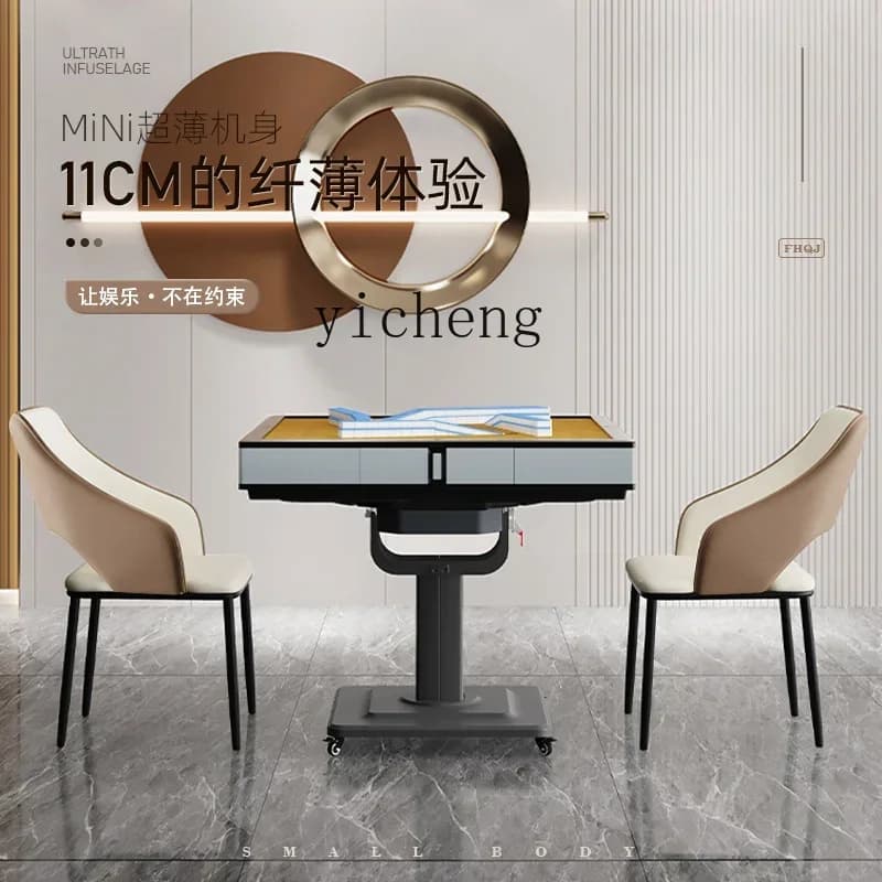 B1 mahjong machine automatic mahjong table household gun gray quiet bass roller coaster mahjong table
