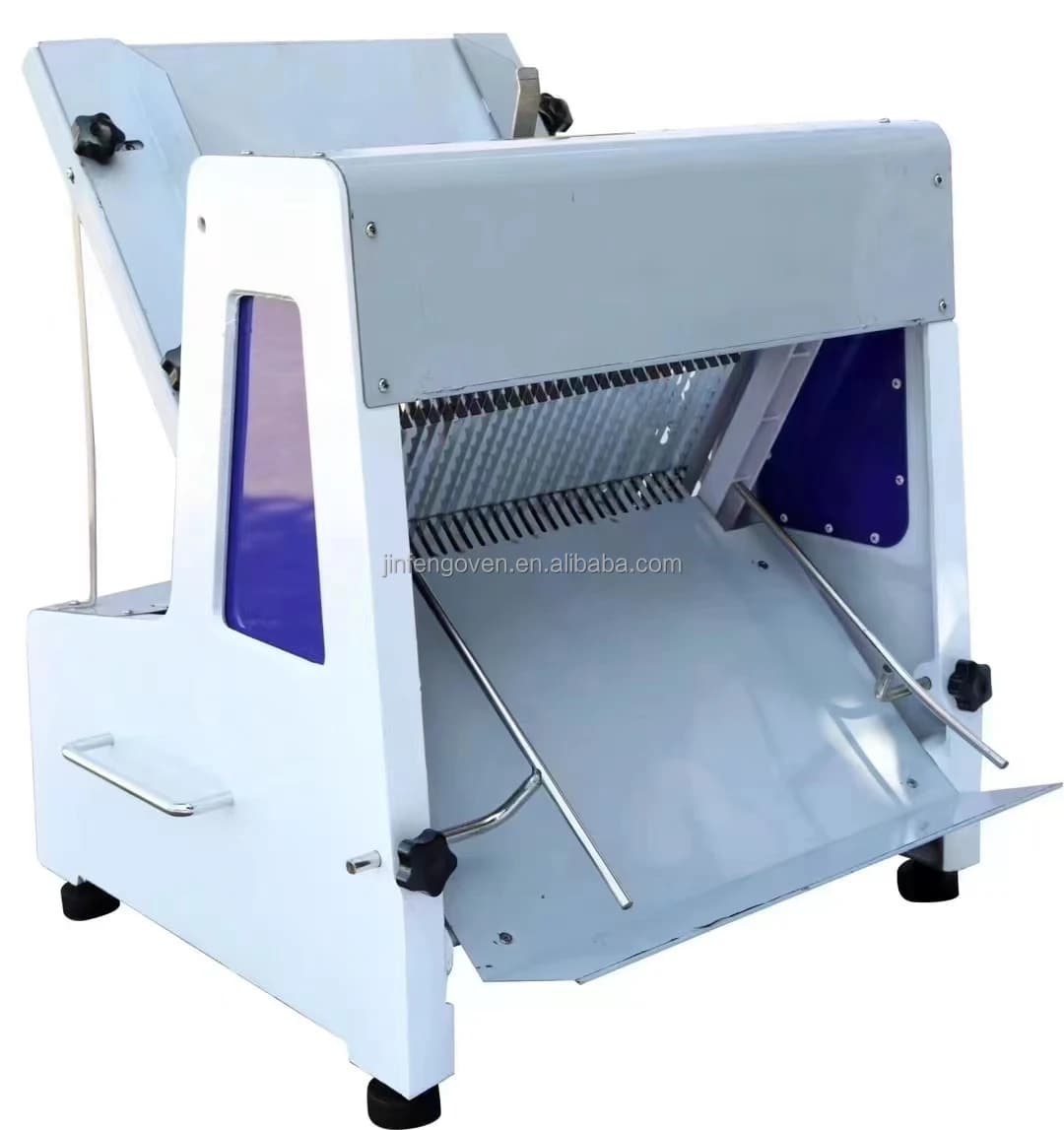 Industrial Commercial Automatic Electric Bread Slicer / Sandwich Bread Cutter/ Bread Cutter Machine For Bakery