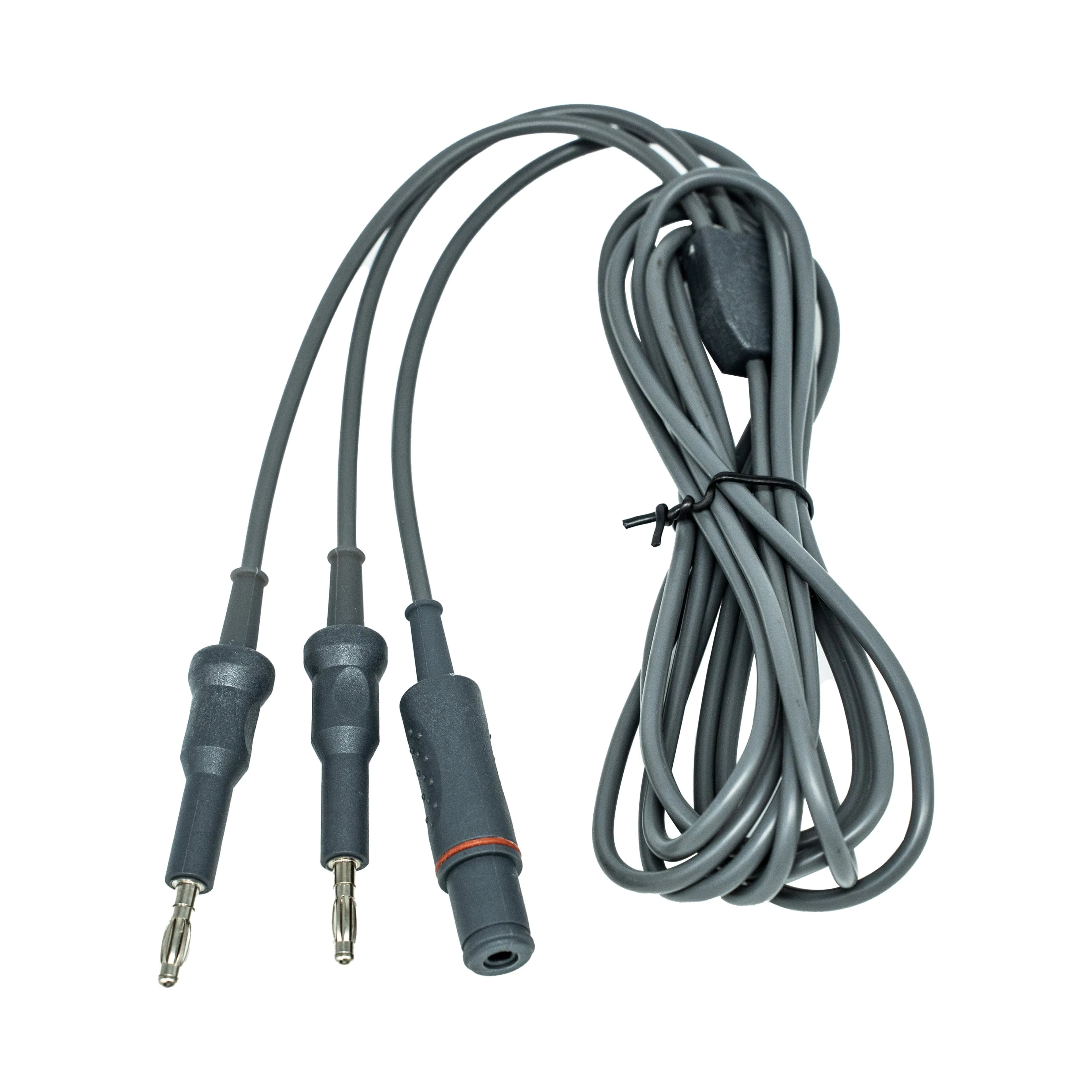Reusable GIMAs Electrosurgical Bipolar Cable Grey
