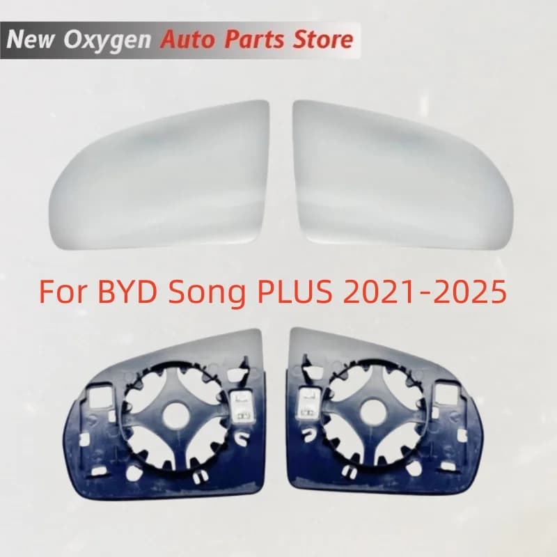 For BYD Song PLUS 2021-2025 Model New Energy Rearview Mirror Glass with Heating Function