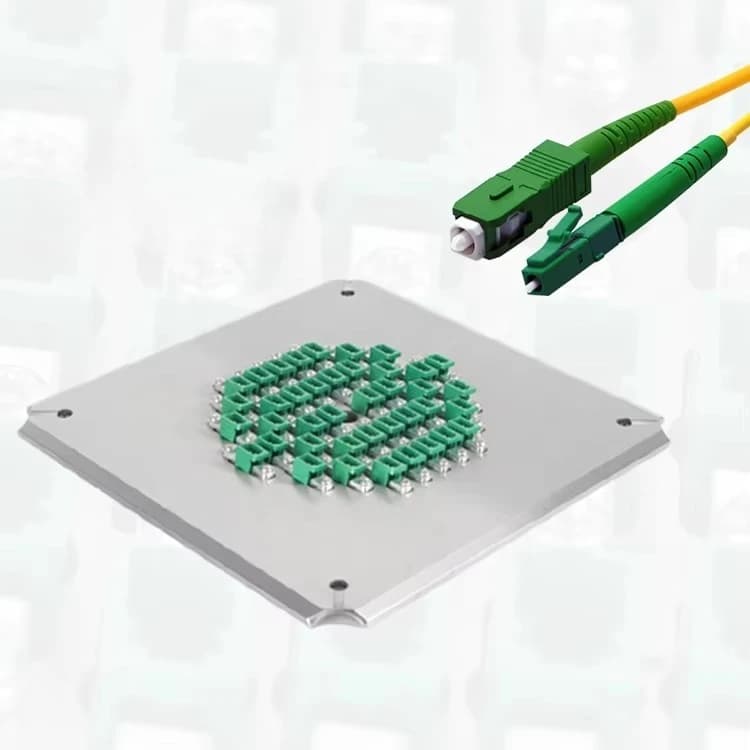 LC-APC-40 LC APC Cable Polishing Jig for Fiber Cable Fiber Optic Connector Foursquare Pressure Polishing Fixture