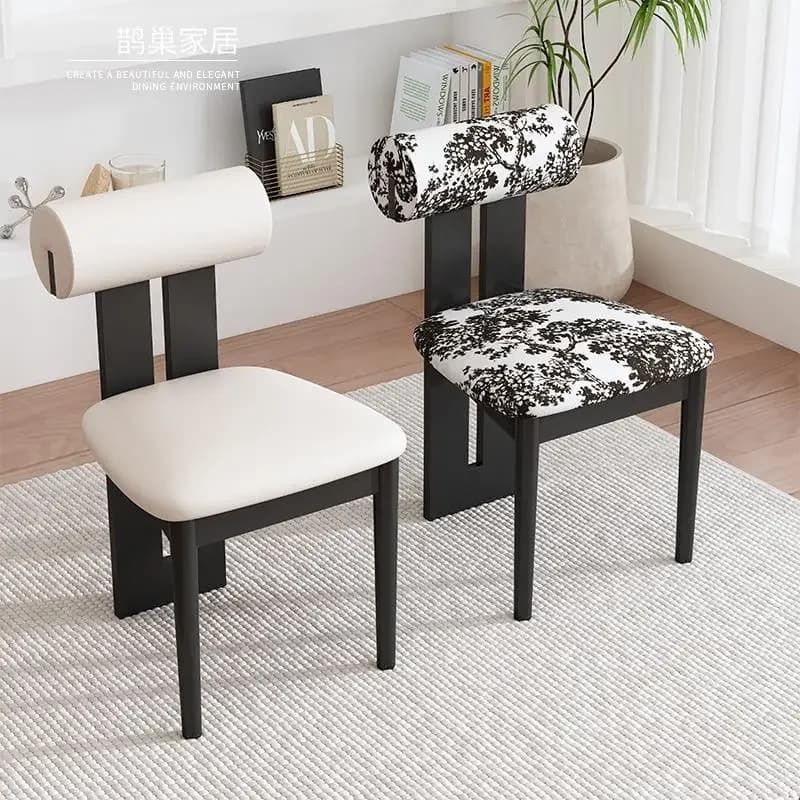 Space Saving Comfortable Dining Chairs Minimalist Lounge Clear Dining Chairs Nordic Lounge Pedicure Wood Sillas Home Furniture