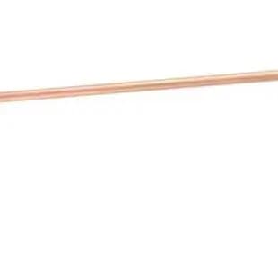 2Pcs 99.9% Pure Copper Dowsing Rods With Wooden Handles For Divination Water Finding Mineral Prospecting Detector Tool
