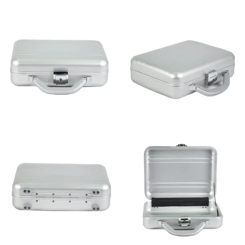Customizable-Manufacturer's custom, all-magnesium aluminum alloy portable instrument box, one-piece anti-drop aluminum alloy