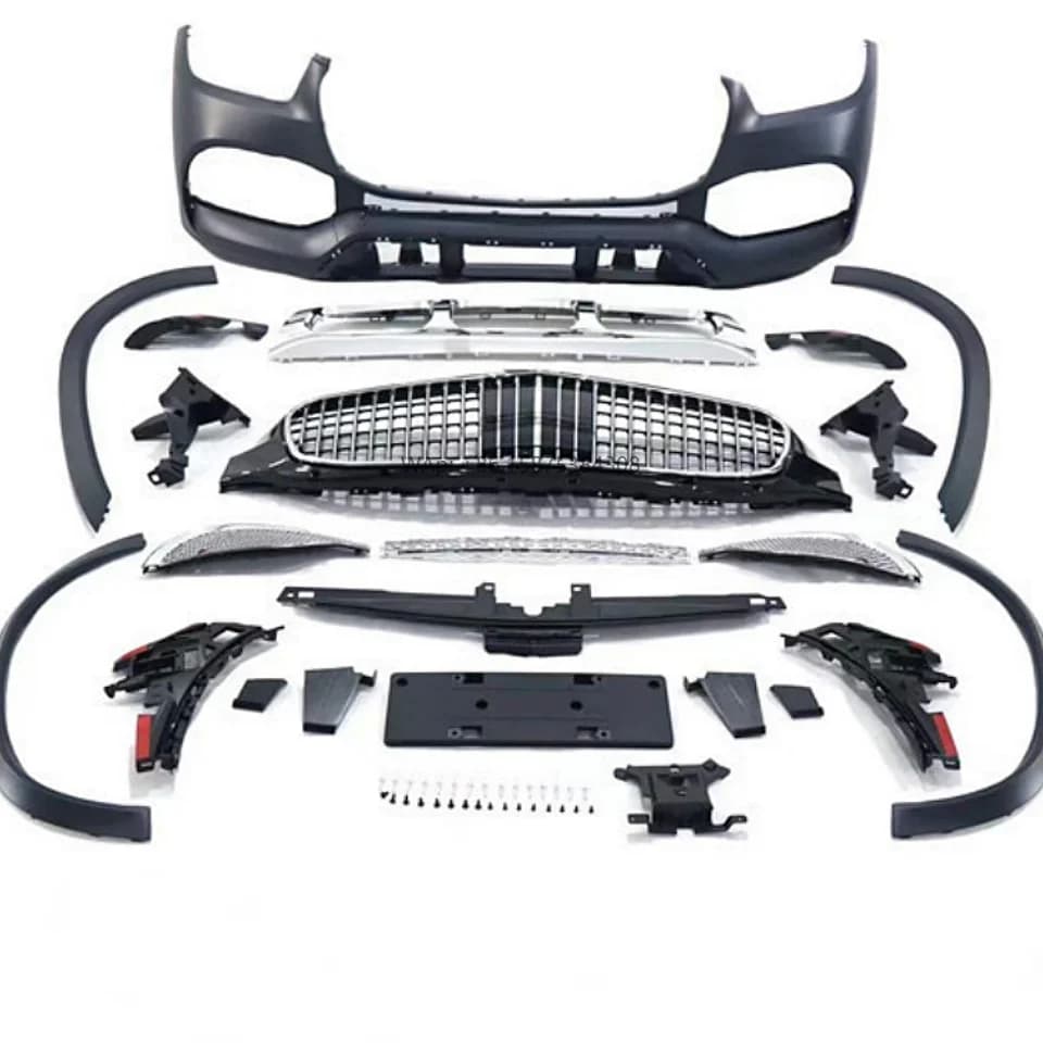 For GLE New W167  GLE53 GLE63 2019-2022 Upgrade Dry Carbon Fiber Body Kit Hood With PP Material
