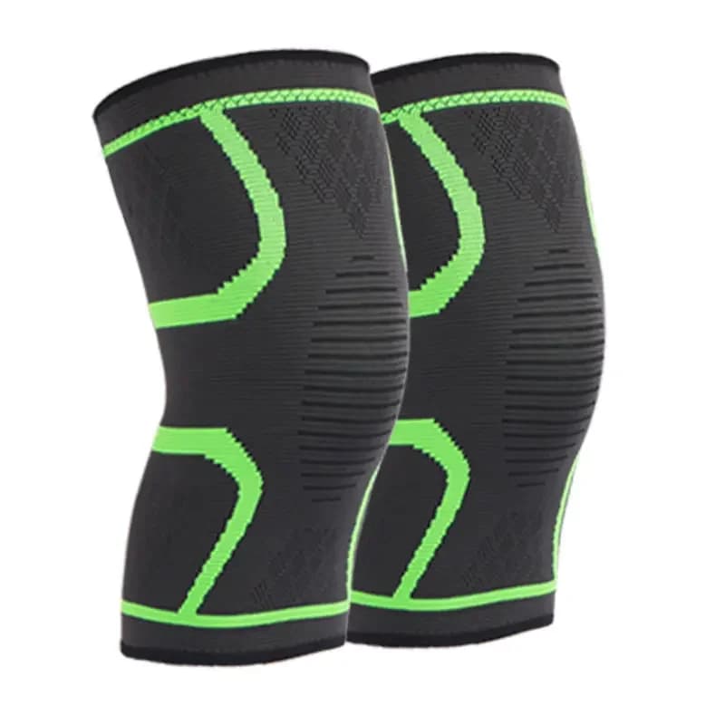 Knitted Knee Sleeve Brace Full Leg With Compression Strap for Women Men Long Leg Sleeve for Running Basketball Football Cycling