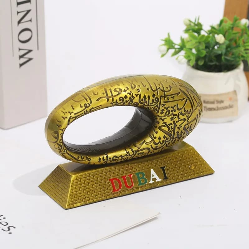 Museum of the Future Office Desktop Ornaments Crafts Dubai Landmark Travel Souvenirs Figurines Home Decoration House Model Gift