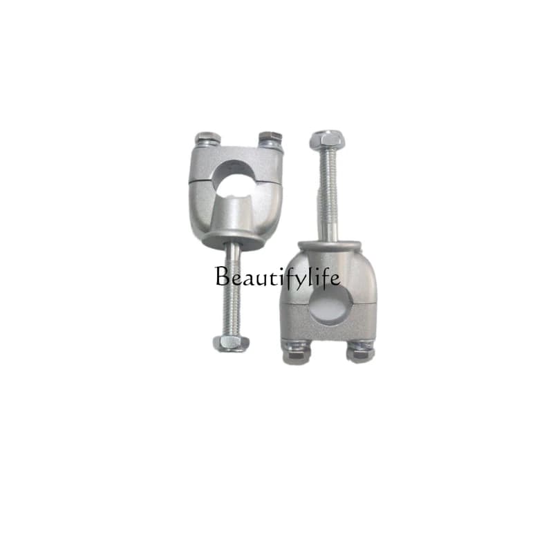 Off-road motorcycle handlebar pressure code fixed seat CRF50 modified accessories 22MM single hole direction device press block