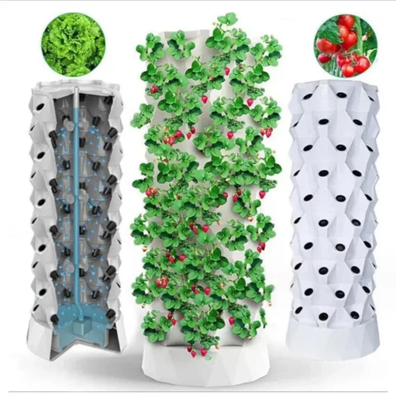 Farming System Vertical Aeroponic Towers Garden Systems Hydroponic Tower