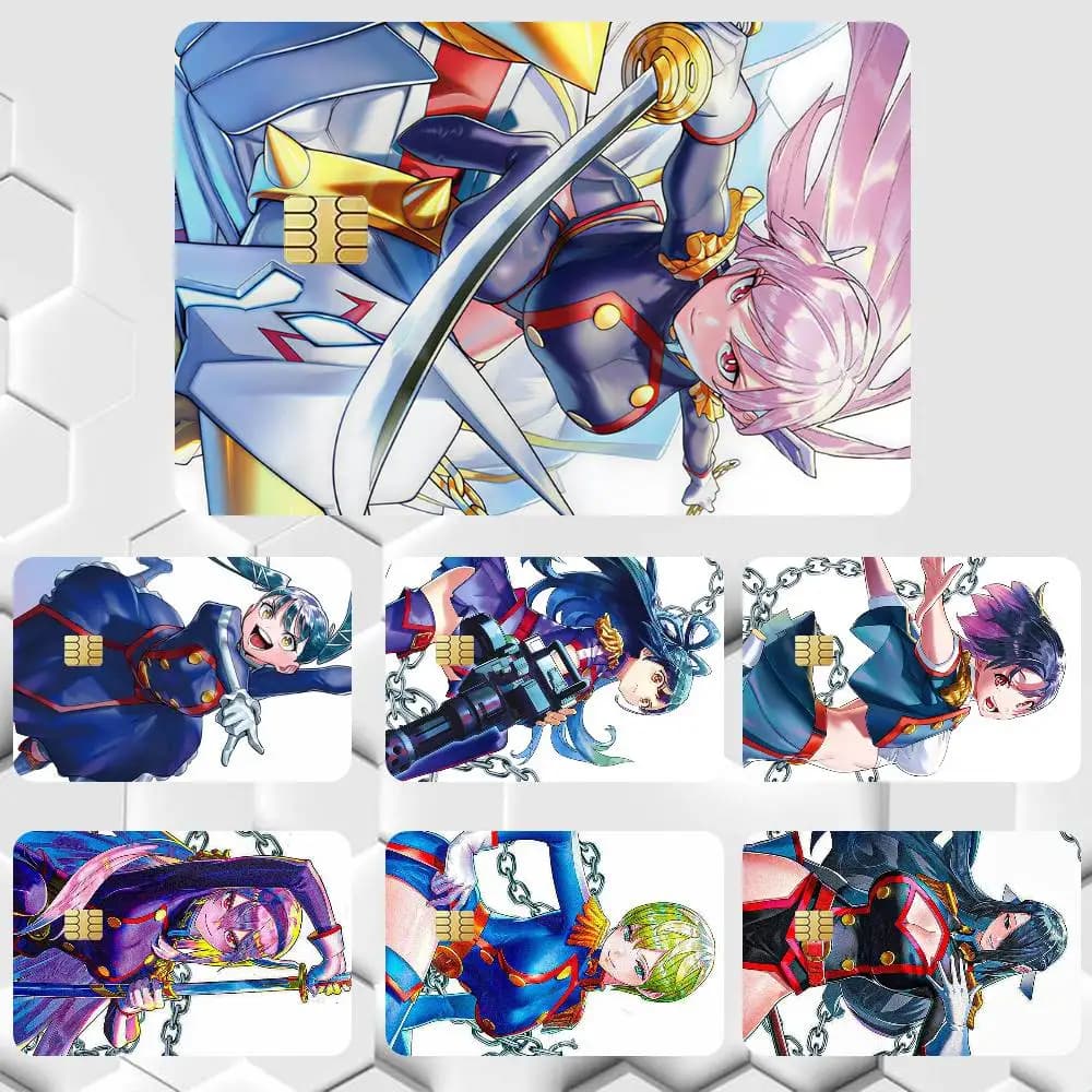 Mato Seihei No Slave Manga  Sticker Film Tape Skin for Credit Card Debit Card Cartoon Waterproof Stickers