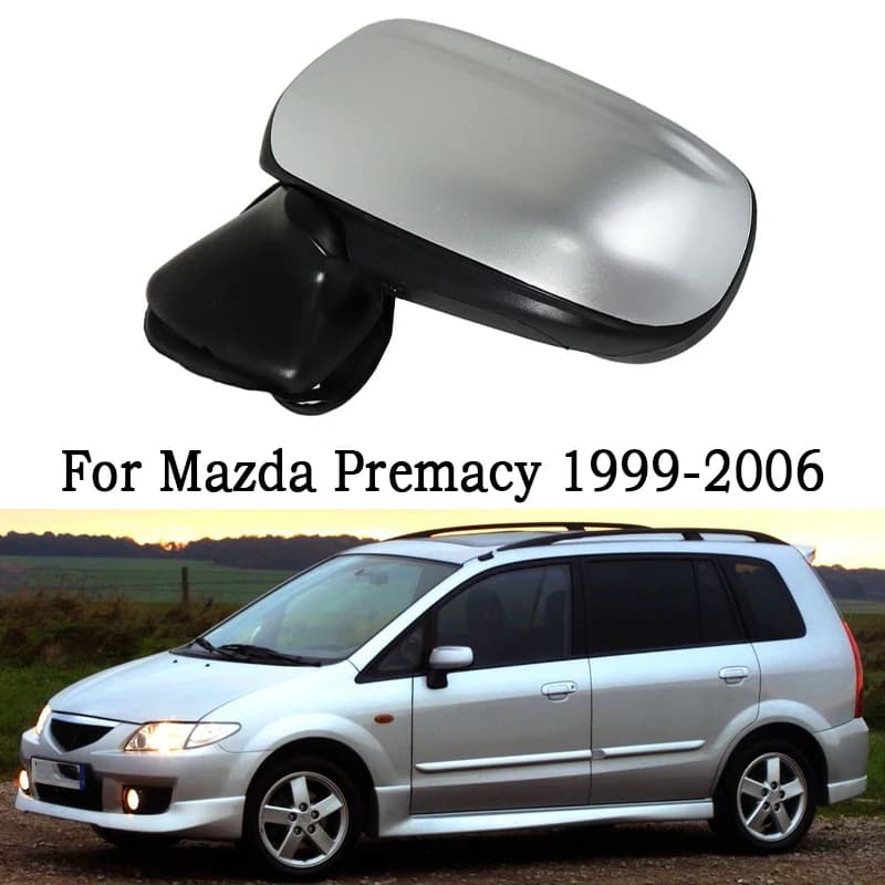 Car Rear View Mirror Assembly Accessories For Mazda Premacy 1999 2000 2001 2002 2003 2004 2005 2006 Auto Side Rearview Mirror