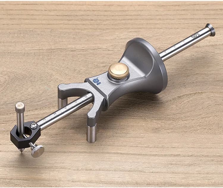 Woodworking Scribe Carpenter Arc Straight Line Dual Purpose Scribe DIY Creative Tools