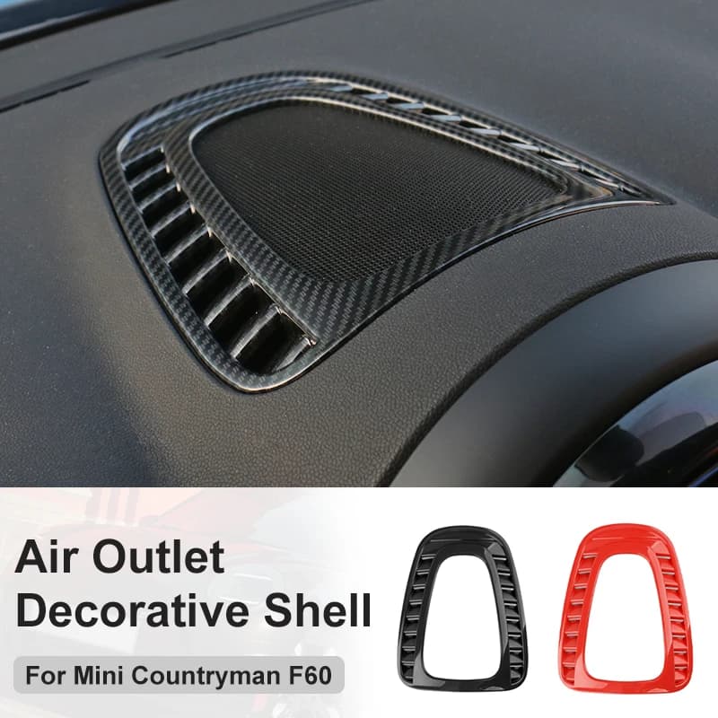 For BMW MINI Countryman F60 2017-2023 Car Dashboard Central Air Outlet Vent Cover Sticker Car Interior Trim Accessories