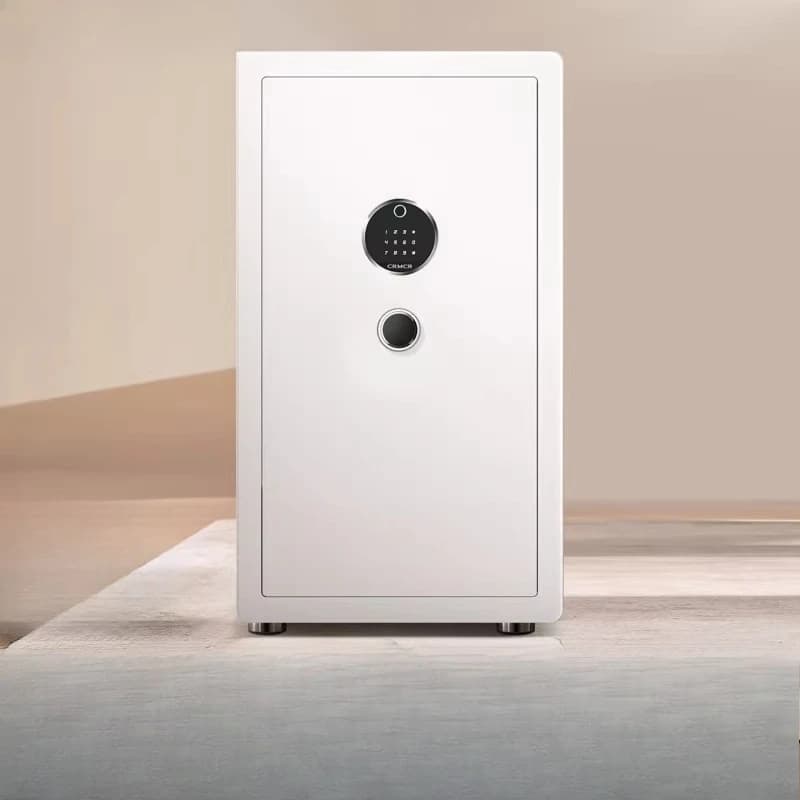 Household 2026 new anti-theft small hidden bedside safe office safe deposit box embedded in wardrobe