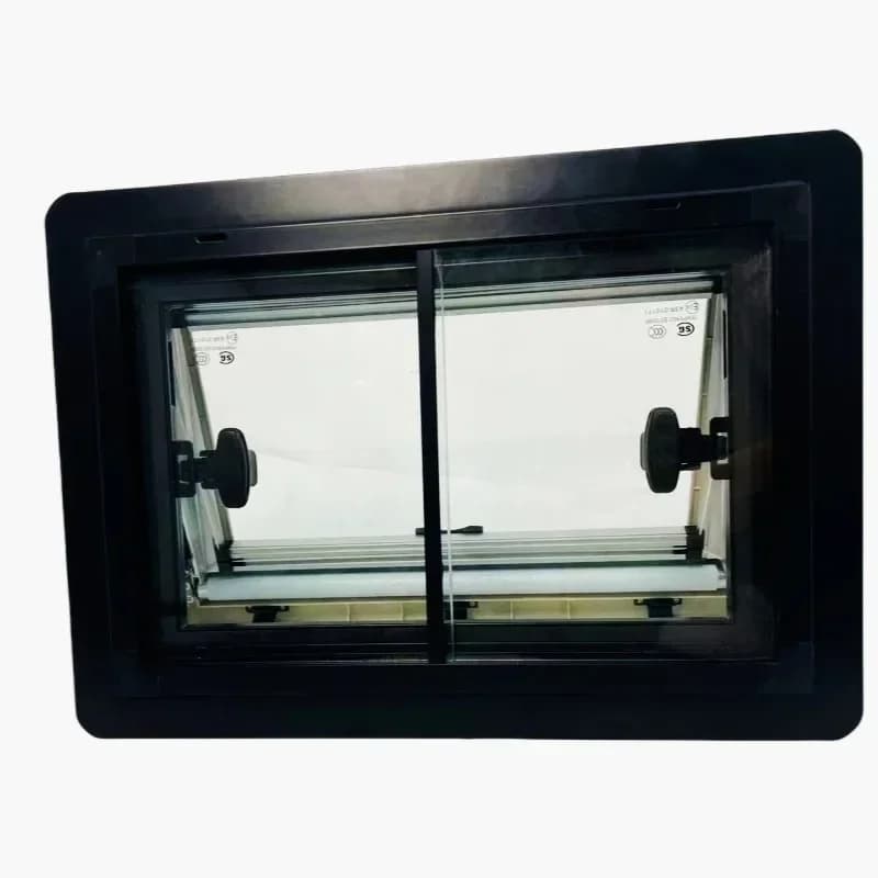 RV/RV sliding side windows with insect net and shading windows for fitting RV body parts