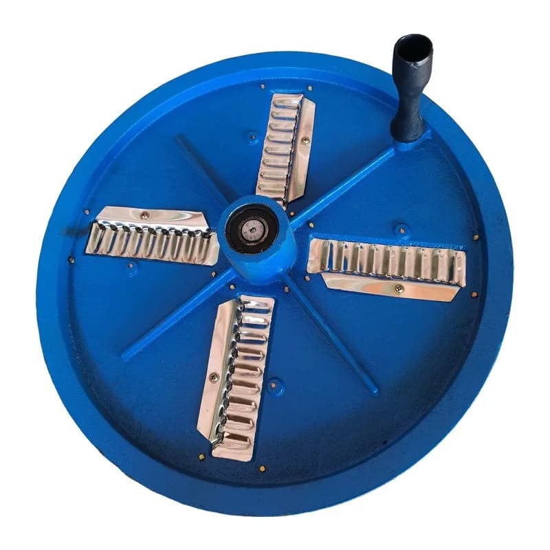 Hand-cranked household grinder, electric potato shredder, commercial fruit vegetable cutter