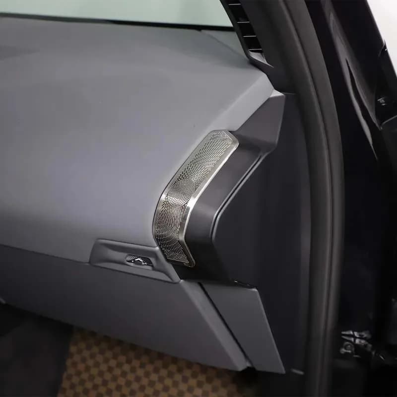 DUTRIEUX For BMW X3 G45 2025-2026 Stainless steel Car Dashboard Air Conditioning Side Vent Cover Trim Interior Car Accessories