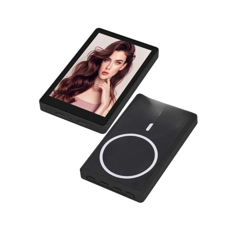 Mobile phone selfie display screen projector rear wireless magnetic screen same screen monitor live broadcast auxiliary