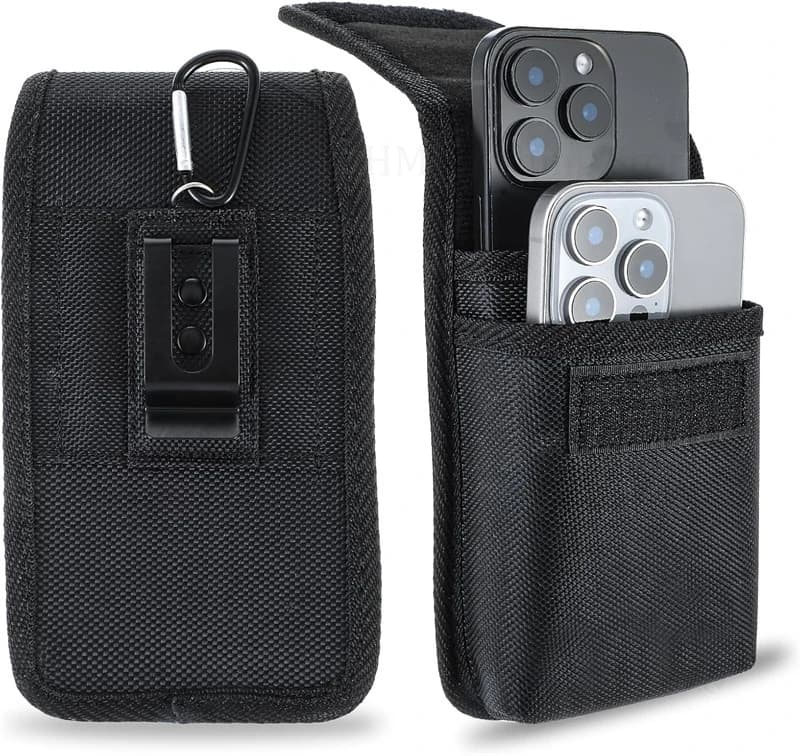Phone Flip Case Cover For Doro 8200 8110 8100 1380 5860 7000H 780X 730X 5517 1372 Dual Layers Waist Bag Leather Belt Clip Pouch