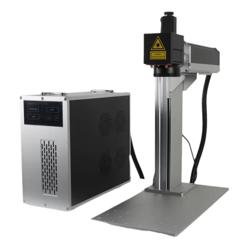 JPT Mopa M7 80W Silver Sheet Marking Engraving Machines Metal Plate Chinese Fiber Machine