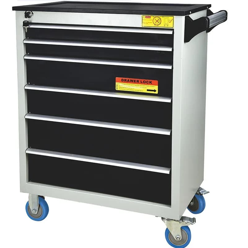 G-203 Mobile Tool Driver Pushes Auto Repair Parts Cart