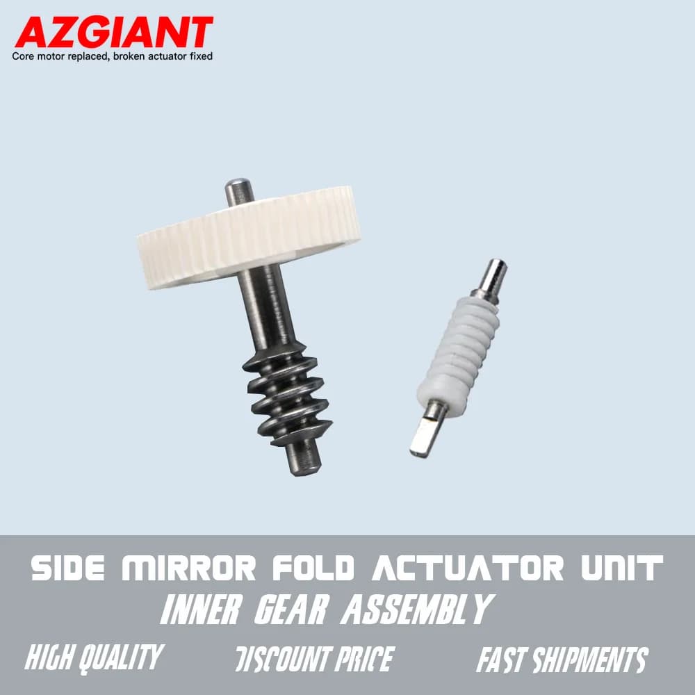 AZGIANT  for Mitsubishi Outlander Triton ASX XA TRITON MQ 2010-2019 Auto Side Rearview Mirror Folding Module Gear Assembly
