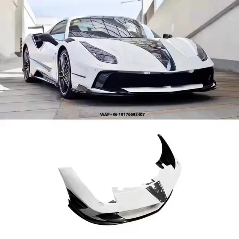 Style Body Kit for 488gtb Modified and Upgraded Mansory Front Bumper