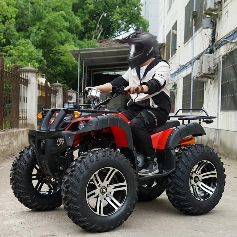 Four-wheeled off-road motorcycle all-terrain ATV mountain scenic rental entertainment