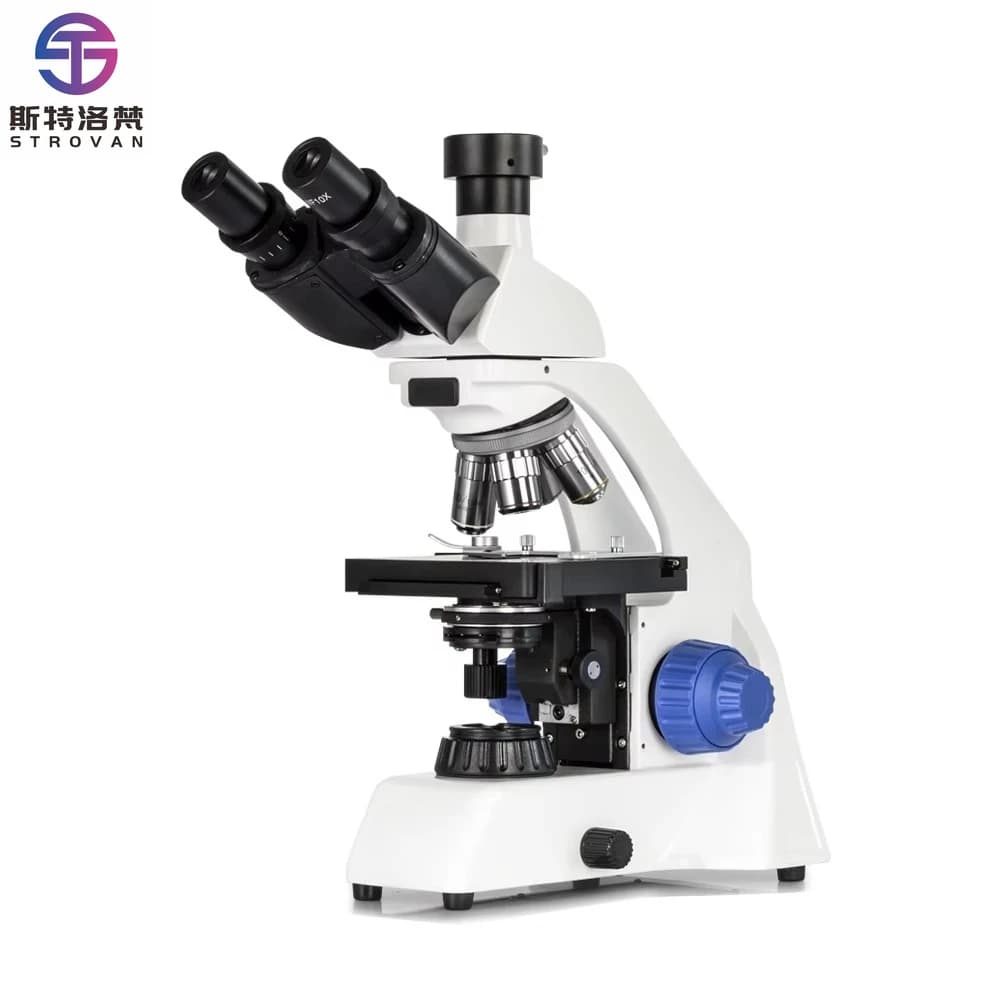 Trinocular Biological Microscope Microscope Optique Microscope Mechanic