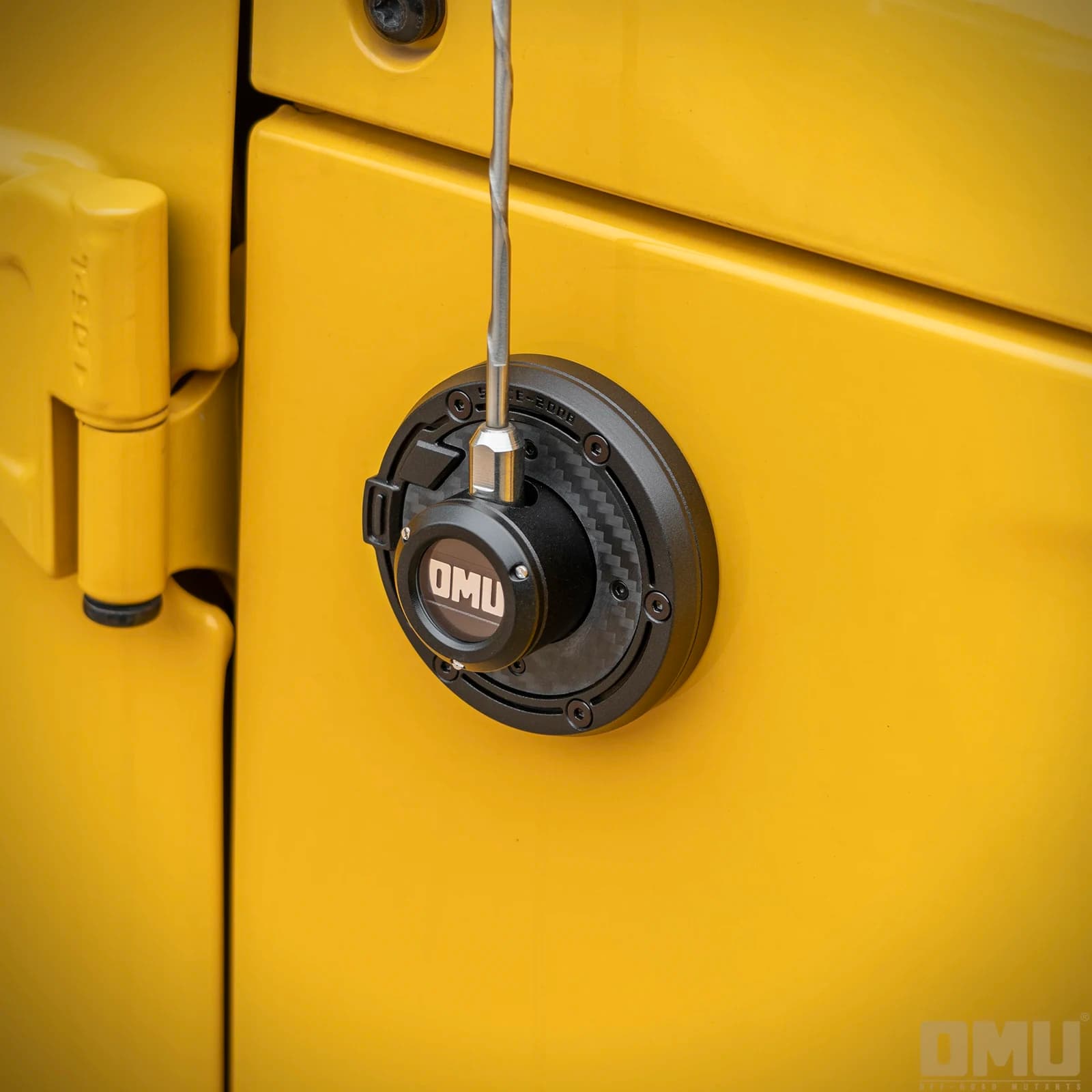 OMU Genesis Series Antenna Base Cover For Jeep Wrangler JK JL JT Antenna Cover Exterior Accessories