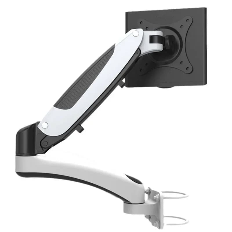 Computer monitor bracket, no punching wall hanging hoop installation air pressure lifting rotation GM112B