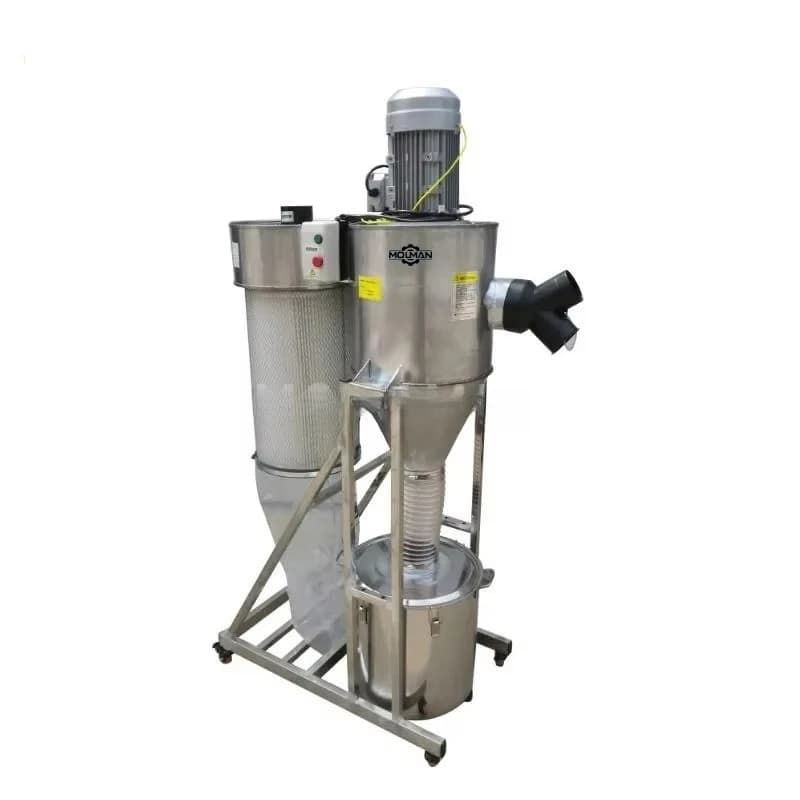 【bets】3HP/2.2kw Stainless Steel Food Grade Cyclone Dust Cleaner For Powder Industry Vacuum Cleaners