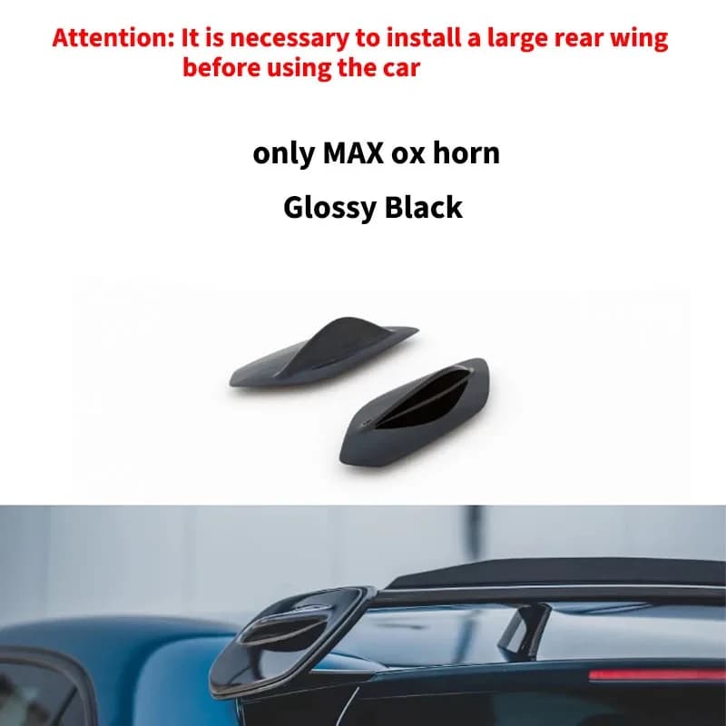 A Class W176 A180 A35 2013-2019 Rear Trunk Wing Rear Roof Spoiler Wings Diffuser Accessories Body Kits