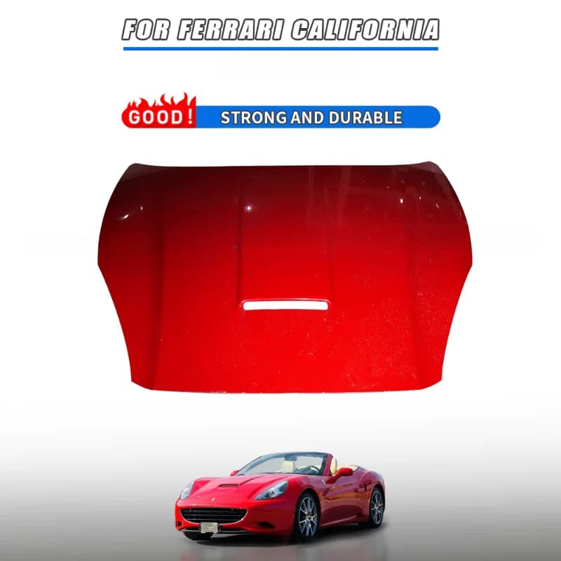 Aluminium Alloy Engine Hood Easy Install Exterior Replacement Accessories
