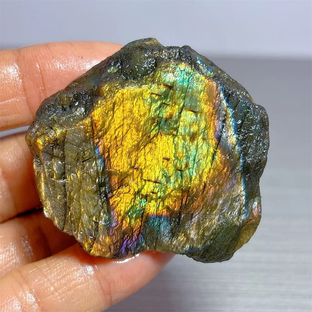 Labradorite Rainbow Raw Specimen Natural Crystal Home Garden Decoration Room decor Luck Quartz Stone Healing Energy Love Gifts