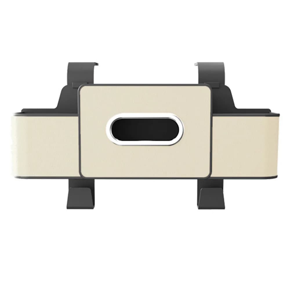 Partition Design Car Backseat Storage Box Water-proof Phone Stand Holder Car Drink Cup Holder Space Saving Multifunctional