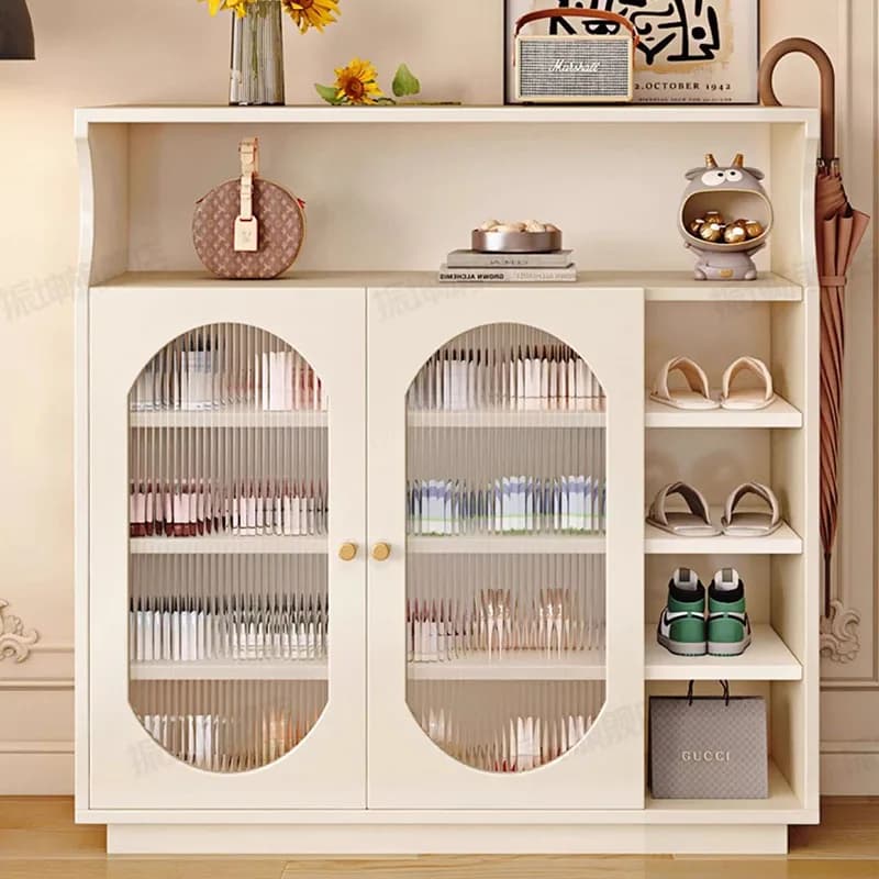 Transparent Hallway Shoe Shelf Slippers Entrance Hall Space Saving Shoe Shelf Cupboard Show ArchivadoresShoemakers Furniture