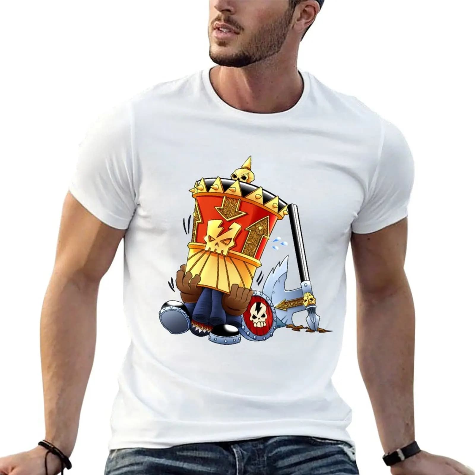Big Hat Dwarf T-Shirt Luxury man custom t shirt Men's t-shirts
