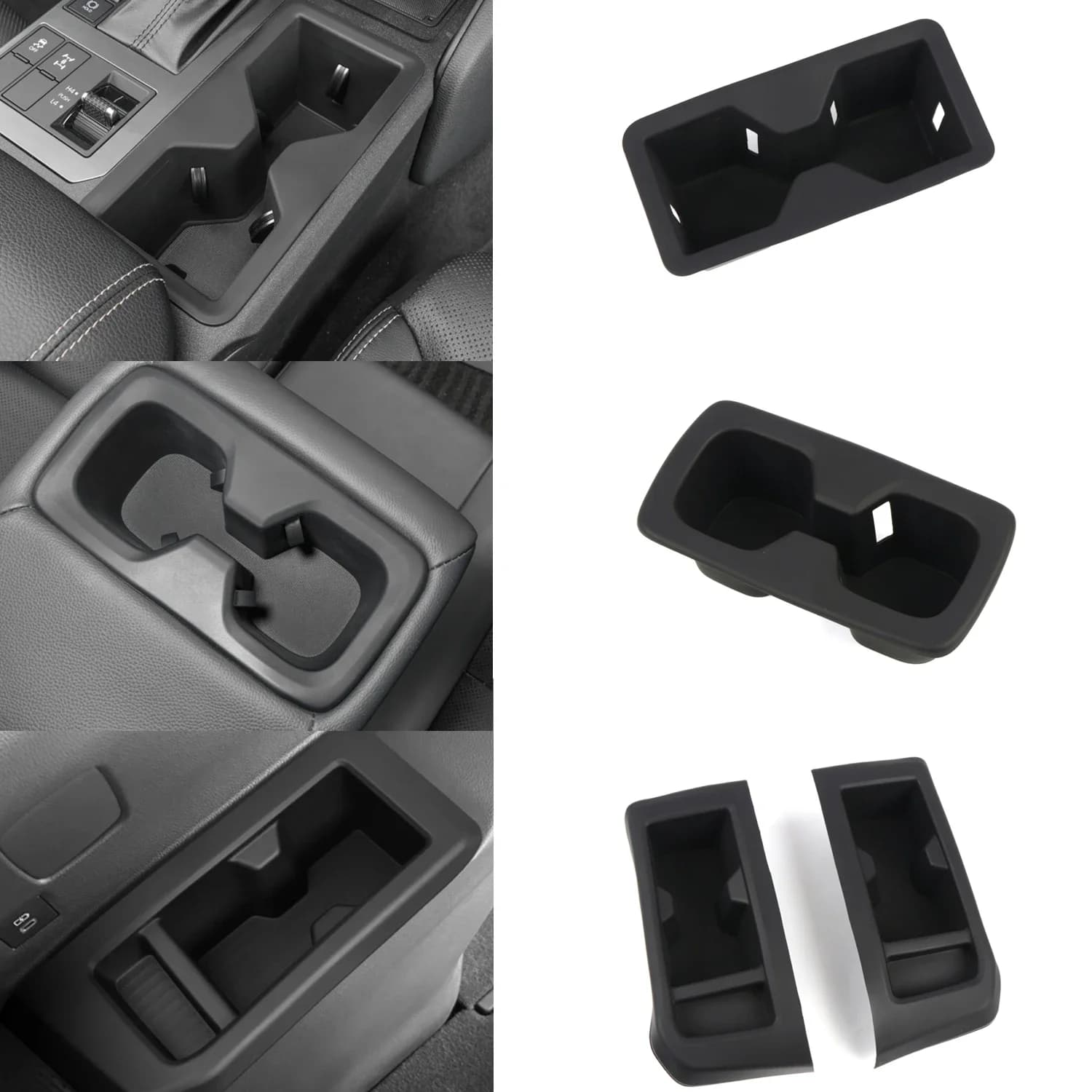 Fit for Toyota Land Cruiser Prado J250 LC250 2024 2025 Interior Water Cup Holder Protection Cover