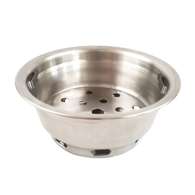 Stainless steel charcoal plate charcoal basin