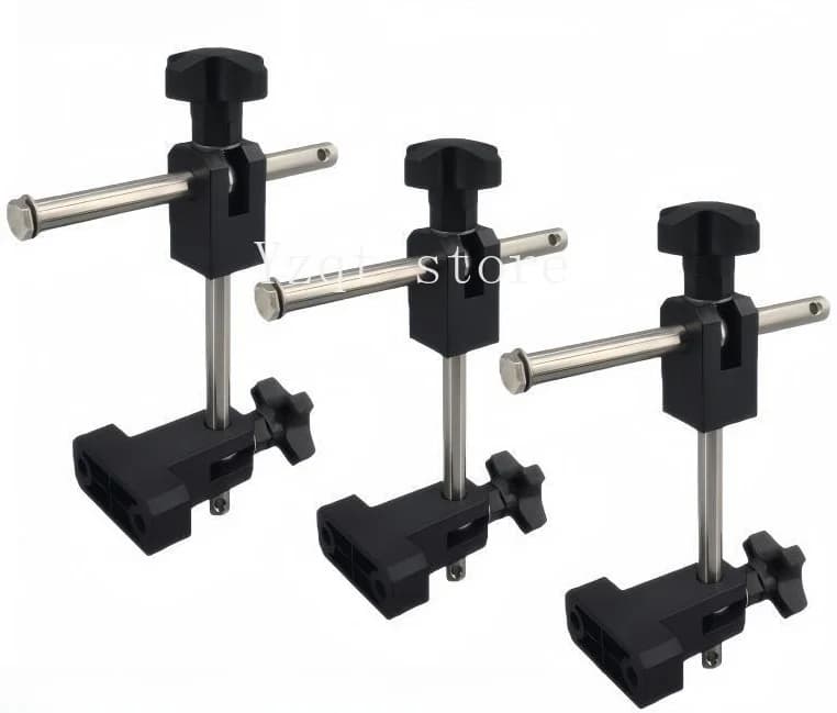 Conveyor system Adjustable U-clip T-bracket, large C small C guardrail combination bracket